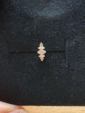 14k gold Prose threadless end by BJO